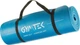 Mata do ćwiczeń jogi szeroka Gymtek NBR 1.5 cm Niebieska (5907766660217) - obraz 5