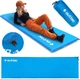 Килимок самонадувний Outtec Travel O-66058 180 x 53 см Блакитний (5907766660583) - зображення 10
