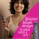 Женский триммер 3-в-1 для зоны бикини, лица, бровей и тела Veet Expert All-in-One Trimmer водонепроницаемый IP67, USB-зарядка, до 60 минут автономной работы - изображение 7
