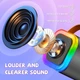 Мини караоке колонка Bluetooth с беспроводным микрофоном, портативная аккумуляторная караоке система - изображение 2