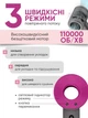 Професійний фен для волосся Super Hair Dryer 1600 Вт фуксія + рожевий + 5 насадок + тримач фена на стіну - зображення 3