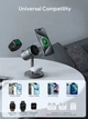 Bezprzewodowa ładowarka AUKEY MagFusion 3-in-1 15W Grey (LC-MC311A) - obraz 6