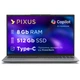 Ноутбук Pixus Link N15 (4897058532630) 15.6”; Full HD IPS/ Intel N150/ 8 ГБ/ 512Гб / Intel UHD Graphics / ОС:Windows 11 Pro - изображение 2
