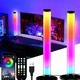 Світлодіодні RGB лампи 24 см 10 Вт USB чорний з пультом дистанційного керування для настільного освітлення 2 шт. - зображення 1