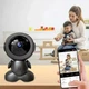 Веб-камера USB 360° поворотная с микрофоном черная для наблюдения за детьми и животными - изображение 2