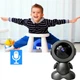 Веб-камера USB 360° поворотная с микрофоном черная для наблюдения за детьми и животными - изображение 7