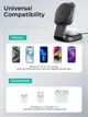 Ładowarka indukcyjna Aukey LC-MC211 MagFusion L 2-in-1 Foldable Qi2 15W - obraz 2