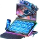 Охлаждающая подставка для ноутбука Ice Coorel K15C Plus 14 вентиляторов RGB - изображение 3