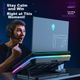 Охлаждающая подставка для ноутбука Ice Coorel A5 2Fan 4USB RGB - изображение 6