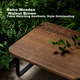 Подставка для монитора Brateck G600XS Brown - изображение 6