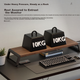 Подставка для монитора Mryc с USB-расширением Wood 550x200x75 мм - изображение 8