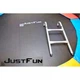 Батут Just Fun 252 см зовнішня сітка та драбинка Multicolor - изображение 4