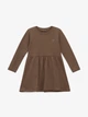 Сукня однотонна для дівчинки GENUA 14740 92 см Коричневий shop (2000999662560) - зображення 1