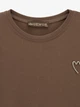 Сукня однотонна для дівчинки GENUA 14740 104 см Коричневий shop (2000999662584) - зображення 2