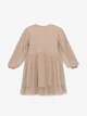 Сукня однотонна для дівчинки GENUA 14743 104 см Капучино shop (2000999662669) - изображение 4