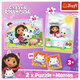 Zestaw puzzle Trefl 2 w 1 Gabi z kocim przyjacielem. Gabbys Dollhouse 48-30-24 elementów (5900511933826) - obraz 5