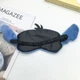 Маска для сна Stitch 2 детская и женская — мягкая повязка на глаза для отдыха и путешествий - изображение 4