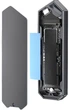 Зовнішня кишеня Dynamode для M.2 SSD NVMe (PCIe) - USB3.2 GEN2 Type-C, 10 Гбіт/с, металевий корпус, RGB-підсвітка Темно-сіра (DM-CAD-SSD14-N) - зображення 5