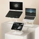 Підставка для ноутбука Media-Tech Laptop Stand 10-17" Aluminum Alloy White (MT2661W) - зображення 9