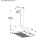 Вытяжка кухонная Pyramida ACH 60 PB (1150) IX PYRAMIDA ACH 60 PB (1150) IX 1052134 - изображение 7