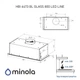 Вытяжка кухонная Minola HBI 6473 BL GLASS 800 LED Line MINOLA HBI 6473 BL GLASS 800 LED Line 1084307 - изображение 12