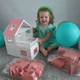 Кукольный домик с террасой для LOL Комплект Бело-розовый Макси 550-10352 - изображение 3