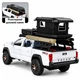 Машинка пикап Toyota Tacoma игрушка моделька металлическая коллекционная 17 см Белый (6622252) - изображение 4