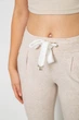 Спортивные штаны женские, цвет бежевый, XL, 244R1807 - изображение 5