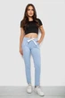 Спортивные штаны женские голубой 244R1807-1 AGER 46 (L) - изображение 2