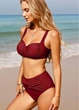 Раздельный купальник FS Vancavoo Women's Bikinis М Бордовый (10127) - изображение 3