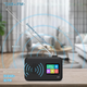 Цифрове радіо LFF DAB Мале цифрове FM-радіо з DAB+ та Bluetooth, кольоровий дисплей - изображение 4