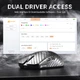 Игровая мышь ATTACK SHARK R11 ULTRA Carbon Fiber Wireless 8K PAW3950MAX, 49 г, Bluetooth/2.4G/USB - изображение 9