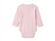 Боди с длинными рукавами для девочки Lupilu Ecoprint 479298 050-56 см (0-2 months) Розовый - изображение 2