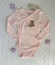 Боди с длинными рукавами для девочки Lupilu Ecoprint 479298 050-56 см (0-2 months) Розовый - изображение 3
