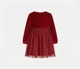 Платье с фатиновой юбкой для девочки Lupilu LYCRA® 485529 110-116 см (4-6 years) Красный - изображение 1