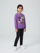 Світшот з начосом для дівчинки Disney Monster High BDO102667 146-152 см (10-12 years) фіолетовий - зображення 2