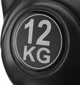 Kompaktowy hantel-kettlebell Gymtek Compact-Bell 12 kg Czarny (5907766665601) - obraz 4