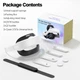 Крепление ремень на голову для Oculus Meta Quest 3 / Quest 3S / Quest 2 T4 Elite White - изображение 5