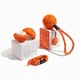 Інтерактивна іграшка для собак Cheerble Wicked Ball Air Rope Bright Orange (CWQ03O) - зображення 12