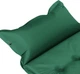 Килимок самонадувний Outtec Naps O-42406 193 x 68 x 3,5 см з подушкою Зелений (5905884424063) - зображення 3