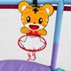 Батут-Манеж Just Fun 140 см игровая площадка для самых маленьких с баскетбольным кольцом, боксерской грушей, гимнастическими кольцами, мячами и мишенями - изображение 3