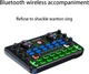 Профессиональный аудио микшер и звуковая карта Fockety Professional Audio Mixer с Bluetooth и звуковыми эффектами, интеллектуальное шумоподавление, разноцветная подсветка, беспроводной микшер - изображение 12