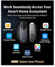 Умный дверной замок Aqara Smart Lock U200 с Apple Home Key, отпечатком пальца и клавиатурой, черный - изображение 2