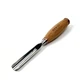 Стамеска силова напівкругла 20мм №9 STRYI Profi для об’ємного та скульптурного різьблення по дереву, арт. 160920 - зображення 1
