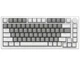 Механічна клавіатура Ajazz AK820 GRAY-WHITE, компактна TKL (80%), підсвітка, провідна, USB‑C, антигостинг - зображення 1