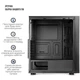 Корпус QUBE CARNIVAL Black (CARNIVAL_FCNU3) - изображение 6
