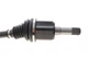 Полуось (передняя) Opel Meriva B 1.4/1.7 CDTI 10-17 (L) (33z/23z/575mm) 6144980099 , Meyle - изображение 5