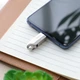 Флешка Hoco UD8 128GB USB 3.0 USB A + USB C Silver (6931474713414) - зображення 3