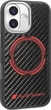 Etui na smartfon Audi RSQ Carbon Fiber Sport Red Circle MagSafe do Apple iPhone 17 Black (AUS-TPUPCMIP17-RSQ/D5-BK) - obraz 2