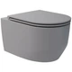 Унітаз підвісний Devit Art 3.0 3030140G безобідковий з кришкою soft-close, Vortex Flush, сірий мат - изображение 2